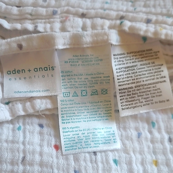 Baby Swaddling Bankets Set Of 3 - Picture 3 of 4